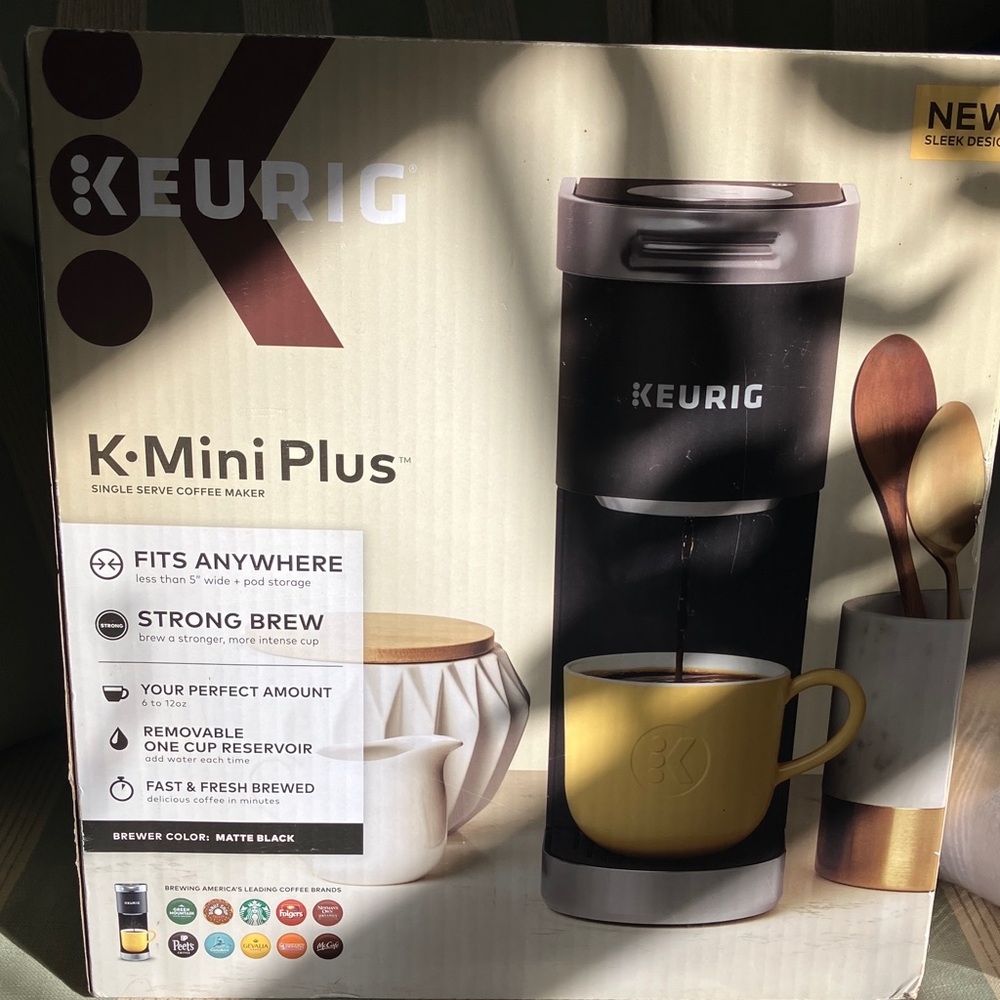 Keurig K-Mini Plus Coffee Maker - Matte Black
